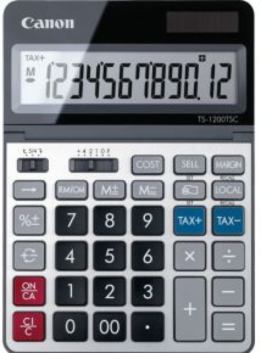 Canon TS-1200TSC calculator Desktop Basisrekenmachine Metallic