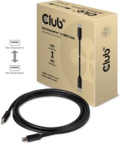 Club 3D CLUB3D Mini DisplayPort 1.4 Kabel HBR3 M/M 2 meter