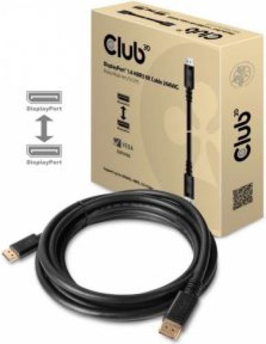 Club 3D CLUB3D DisplayPort 1.4 HBR3 8K Kabel M/M 4meter - [CAC-1069B]