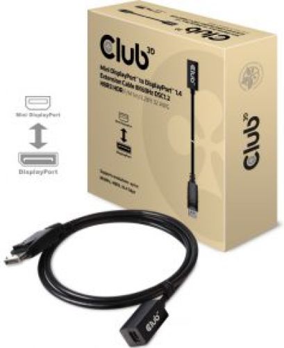 Club 3D CLUB3D cac-1120 1 m Mini DisplayPort DisplayPort Zwart