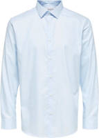SELECTED HOMME slim fit overhemd lichtblauw
