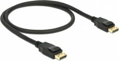 Delock 85506 0.5m DisplayPort DisplayPort Zwart DisplayPort kabel