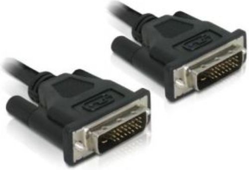 Delock DVI 24+1 Cable 0.5m male/male