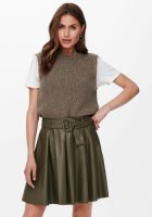 Only Gebreid Gilet Dames Green