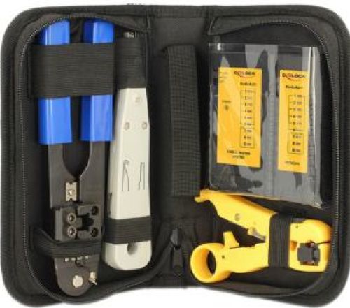 Delock 86105 Toolkit/netwerkgereedschap in etui