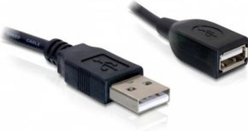 Delock 82457 Kabel USB 2.0 Verlaengerung, A/A 15cm S/B