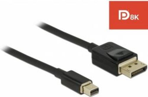 Delock 84928 DisplayPort kabel 2 m Mini DisplayPort Zwart