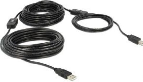 Delock 20m, USB2.0-A - USB2.0-B