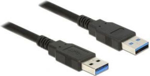 Delock 85059 0.5m USB A USB A Zwart USB-kabel