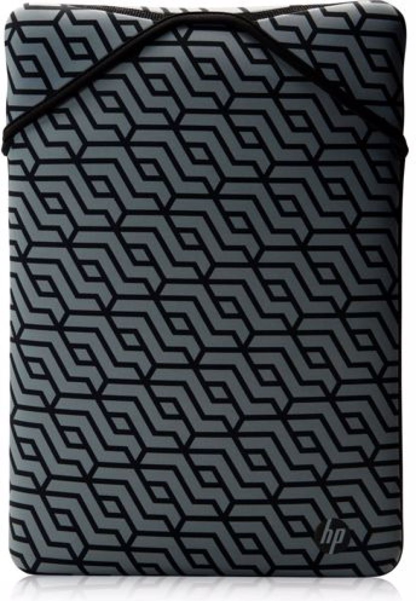 HP laptop sleeve Reversible 15.6" (Zwart/Geo)