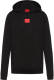 Hugo sweater Daratschi met logo zwart