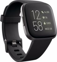 Fitbit smartwatch Versa 2 (Zwart)
