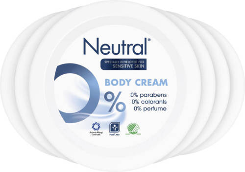 Neutral parfumvrij Body Cream - 2 x 250 ml - Voordeelverpakking