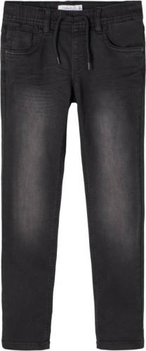 NAME IT KIDS slim fit jeans Robin zwart