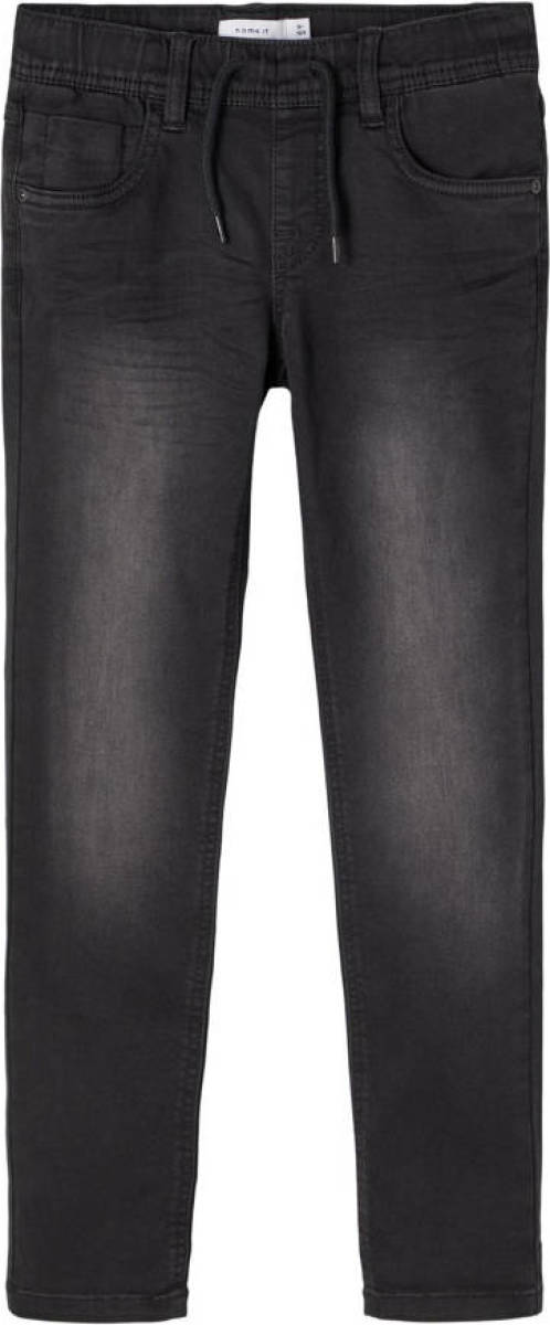 NAME IT KIDS slim fit jeans Robin zwart