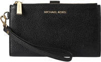 Michael Kors leren portemonnee Jet Set zwart