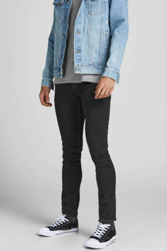 Jack & Jones JEANS INTELLIGENCE skinny jeans Liam black denim