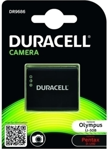 Duracell Digital Camera Battery 3.7v 770mAh Lithium-Ion (Li-Ion) 770mAh 3.7V oplaadbare batterij/acc