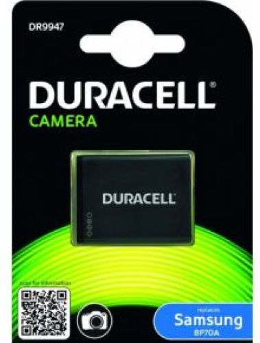 Duracell Digital Camera Battery 3.7v 670mAh 2.5Wh Lithium-Ion (Li-Ion) 670mAh 3.7V oplaadbare batter