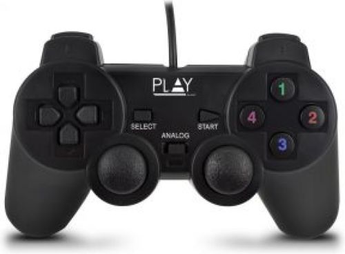 Eminent PL3330 game controller Gamepad PC Zwart
