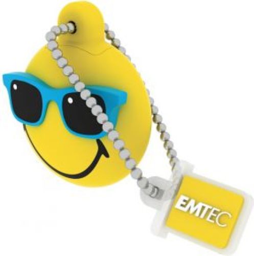 Emtec ECMMD16GSW108 USB flash drive 16 GB 2.0 USB-Type-A-aansluiting Zwart, Blauw, Geel