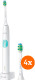 Philips Sonicare ProtectiveClean 4300 HX6807/63 + Intercare opzetborstels (4 stuks)