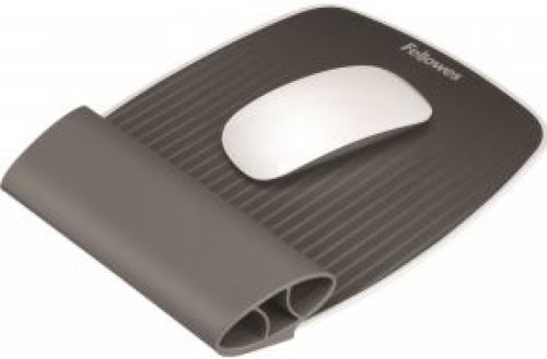 Fellowes I-Spire Series flexibele muismat/polssteun (grijs)