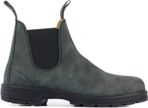 BLUNDSTONE Classic Rustic nubuck chelsea boots antraciet