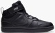 Nike COURT BOROUGH MID 2 (PSV) leren sneakers zwart