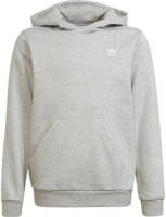 adidas Originals Adicolor fleece hoodie grijs melange/wit