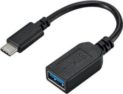 Fujitsu S26391-F6058-L100 USB-kabel USB C USB A Mannelijk Vrouwelijk Zwart