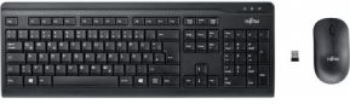 Fujitsu LX410 toetsenbord RF Draadloos QWERTY Engels Zwart