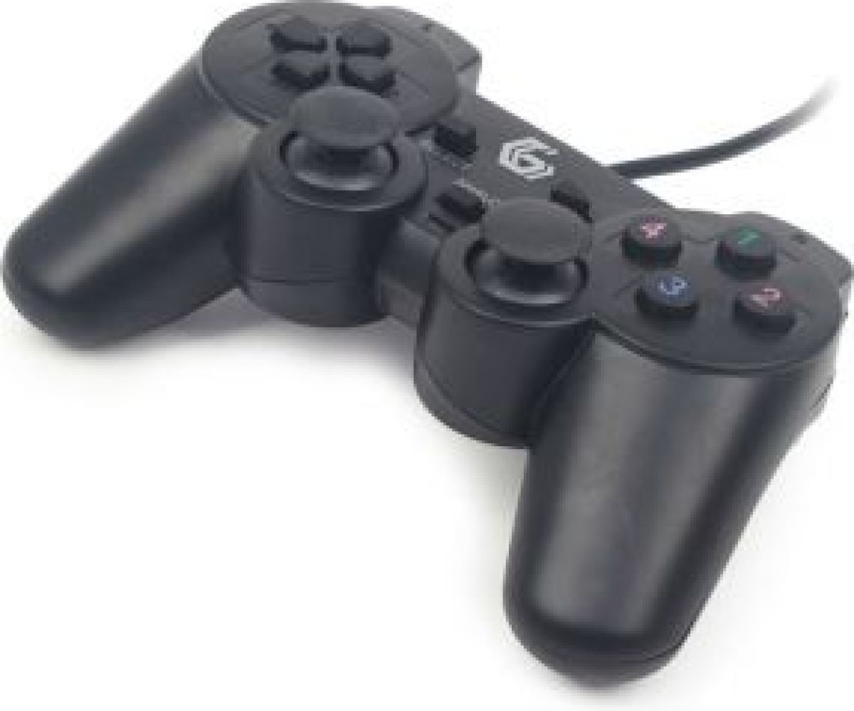 Gembird JPD-UDV-01 Gamepad PC Zwart game controller