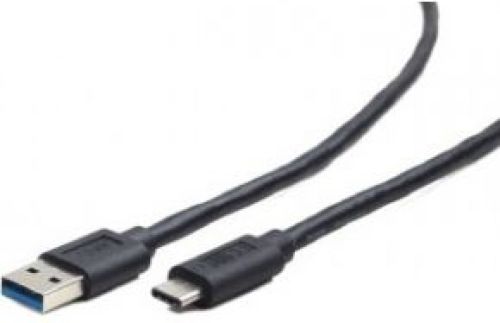 Gembird CCP-USB3-AMCM-1M 1m USB C USB A Zwart USB-kabel