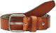 SELECTED HOMME leren riem Henry cognac