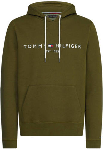 Tommy hilfiger sweater met logo putting green