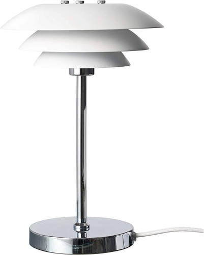 Dyberg Larsen Taffellamp Dl20 G9 Led 33 W 20 X 20 X 30 Cm Wit