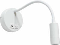 Lamponline Wandlamp Flex Usb Wit