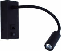 Lamponline Wandlamp Easy Usb Zwart