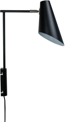 Dyberg Larsen Wandlamp Cale E14 Led 14,6 X 46 Cm 40 W Zwart