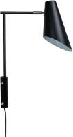 Dyberg Larsen Wandlamp Cale E14 Led 14,6 X 46 Cm 40 W Zwart