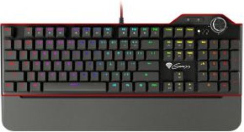 Natec Genesis RX85 RGB toetsenbord USB QWERTY US International Zwart