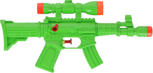 Merkloos Waterpistool/waterpistolen Groen 29 Cm