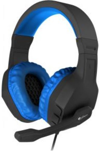 Natec Genesis Argon 200 Headset Hoofdband Zwart, Blauw