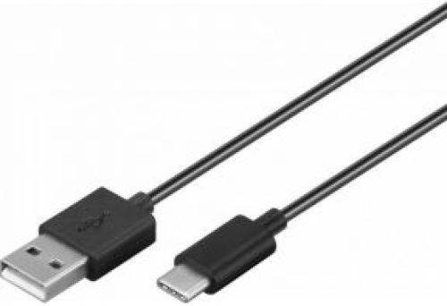 Goobay 59122 USB-kabel 2 m 2.0 USB A USB C Zwart