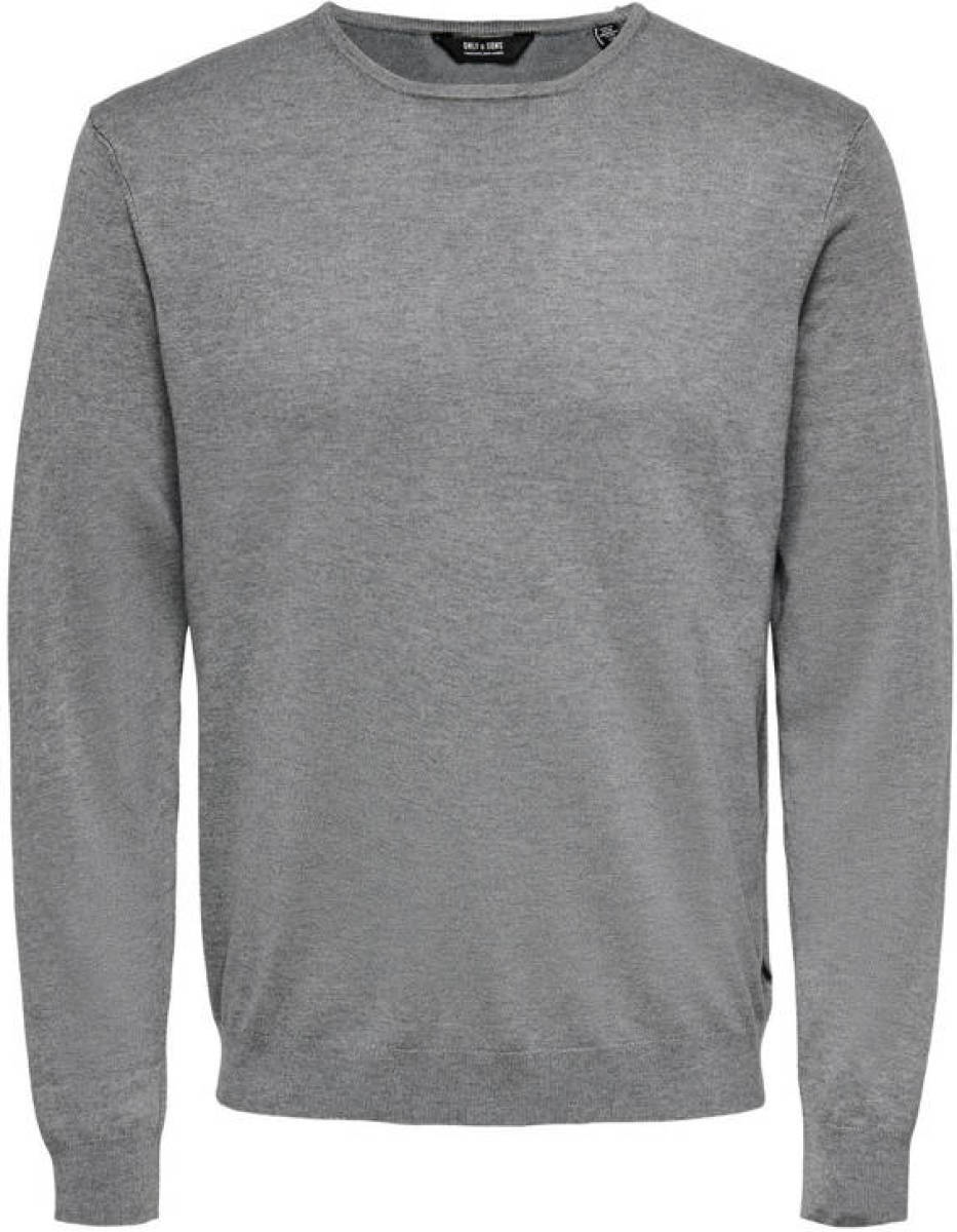 ONLY & SONS trui ONSWYLER LIFE grijs melange