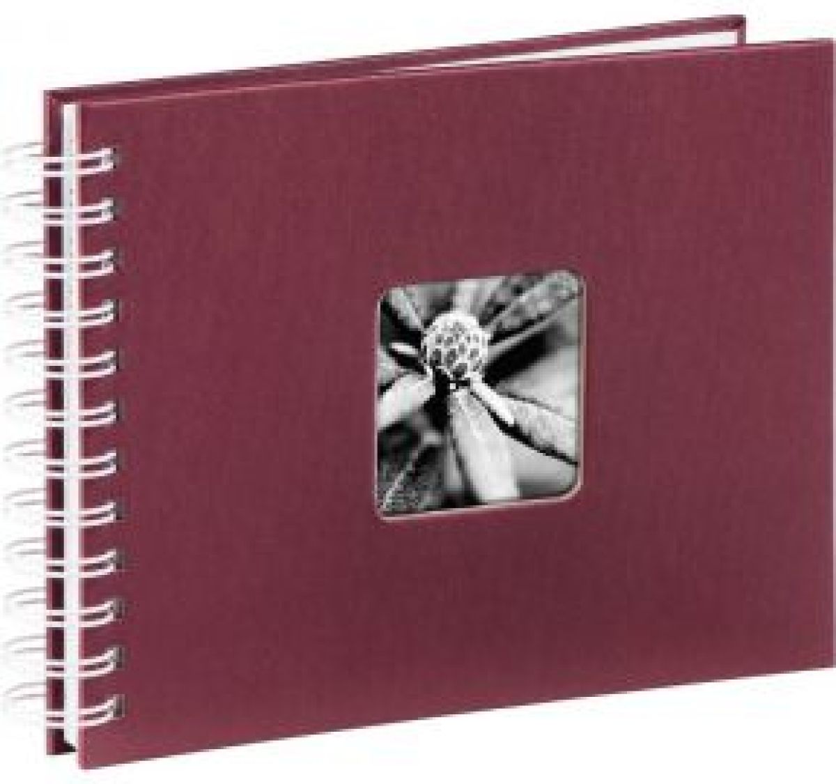 Hama Fine Art spiraal bordeaux 24x17 50 witte pagina's 1964