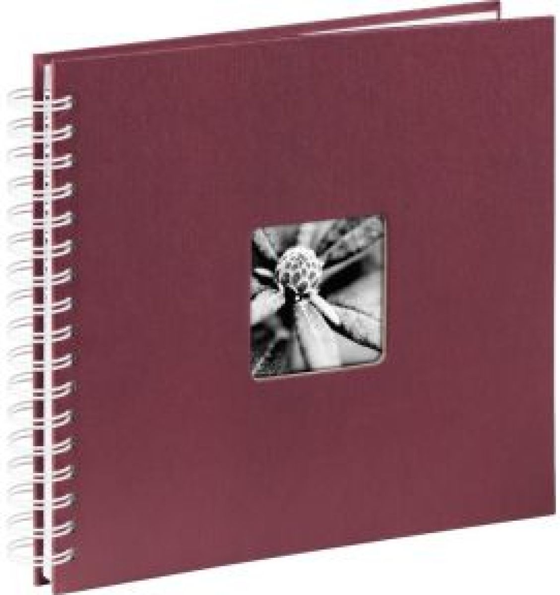 Hama Fine Art spiraal bordeaux 28x24 50 witte pagina's 1965