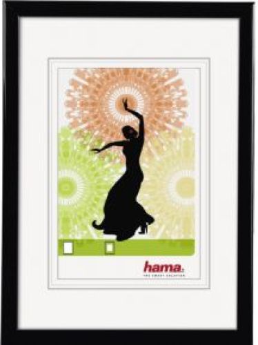 Hama Madrid zwart 21x29.7 kunststof DIN A4 66692