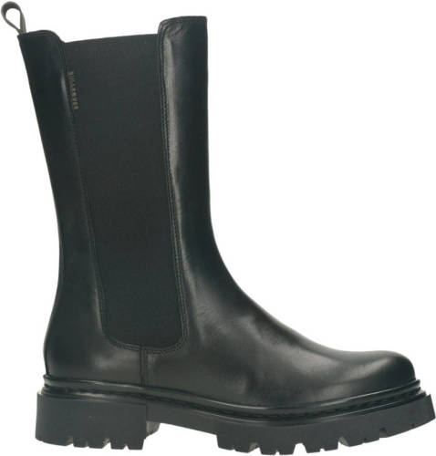 Bullboxer leren chelsea boots zwart